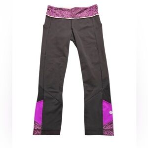 Lululemon Pace Rival Cropped Leggings Sz 4